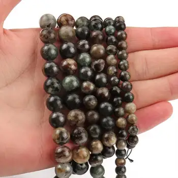 Perle od prirodnog kamena Флогопита Okrugli Slobodan Perle Za izradu nakita komponente DIY Narukvica i Ogrlica 6 8 10 12 mm 15