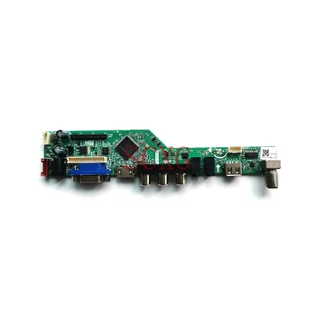 Pogodan za ploču pogona analognog zaslona CLA140WB01/CLA140WB01A/CLA140WB11A 1366*768 Kit HDMI kompatibilan USB, AV priključak VGA 40-pinski LCD zaslon LVDS/LED