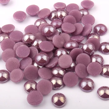 Popravak Keramičke gorski kristal Violet 6 mm, od Željeza okrugli bisera 300 kom./lot Besplatna dostava