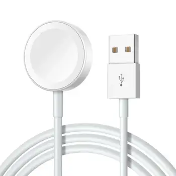 Prijenosni QI Smart USB Kabel Za Punjenje Uređaja za vrijeme Magnetska Bežično Punjenje Dock za Apple iWatch Serije 6 5 4 3 2 1 SE Kabel za Apple Watch