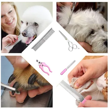 Profesionalna Kućna pas Električni Trimer za šišanje kose štipaljke za ljubimce Punjive štipaljke za mačke Britva Škare Alata za šišanje