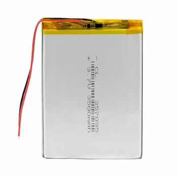 Punjiva litij-ionska Baterija 357095 3,7 3500 mah Litij-polimer baterija Li Ion Za čitač DVD-a PDA Липолимерная ćelija