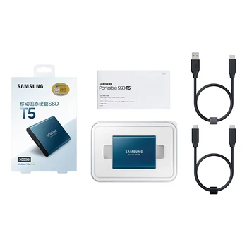 Samsung T5 Vanjski prijenosni SSD 250 GB, 500 GB i 1 TB 2 T USB3.1 Gen2 Vanjski Ssd disk USB 3.1 Hard diskovi za Notebook tableta