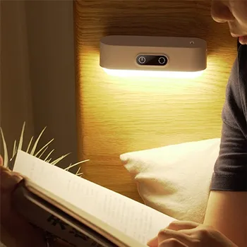 Senzor pokreta LED noćno svjetlo USB Punjiva 1200mha Zatamnjen Lampa za kabinet za kuhinje Ormar za spavaću sobu, Noćni lampe za čitanje