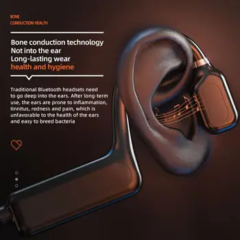 Slušalice s koštane vodljivosti G1-1 Dobar zvučni efekt, Zaštićene su od znoja, Osjetljive Slušalice za handsfree 5,1 trčanja