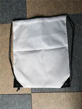 Termosublimacijski prazan ruksak Ropes snop džep torbe za pohranu poliestera potrošni materijal za vruće ispis 10 kom./lot