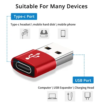 Tip C za USB 3.0 OTG Adapter USB C Adapter Standardni Punjenje Converter za Prijenos Podataka Za Xiaomi Redmi 11Pro Huawei PC Laptop