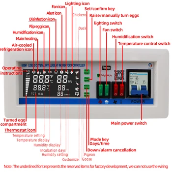 XM-18SW Inkubator za jaja Digitalni Automatski kontroler termostata Mini-inkubator za jaja sustav za upravljanje baterija kokoši stroj POPUST 50%