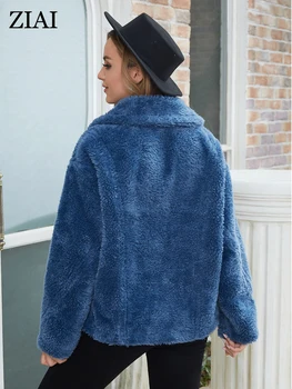ZIAI 2021 Ženske jesensko-zimske parkovi kaput ženska kvalitetna kratka moderan jaknu od samta velike veličine Funky topla jakna ZN-DN19-2