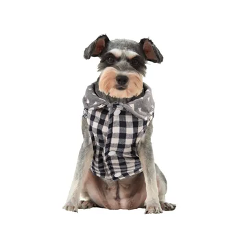 Zimska odjeća za kućne ljubimce pse Checkered kaput Jakna prsluk Odjeća za mačke Chihuahua Yorkshire odijelo štene Pudlica Bichon Mops Odijelo za kućne ljubimce Toplo