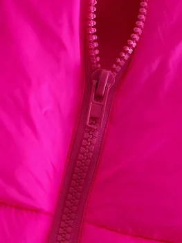 Žene 2021 za moda kraći prsluk zatvarač sa postavom kaput i starinski visok izrez podesiv porub ženski prsluk šik vrhovima