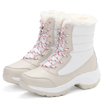 Ženske cipele su Super Tople zimske čizme Ženske Cipele na platformu velike veličine Ženske zimske cipele na petu Zimska obuća ženske čizme Botas