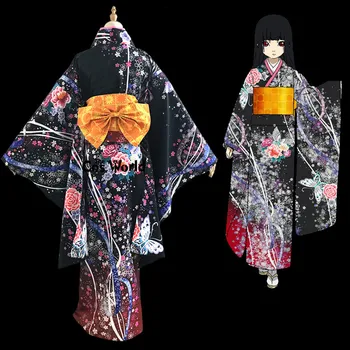 Дзигоку Седзе Энма Ah Kimono Юката Haljina Sobarica Odijelo Uniforma Anime Cosplay Nošnje