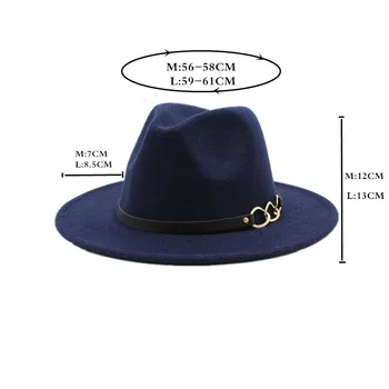 Фетровая šešir лавандово-ljubičasta jazz i hip-hop šešir s pojasom za krafne pribor za zimsku unisex фетровая šešir crno-bijeli Ženski šešir